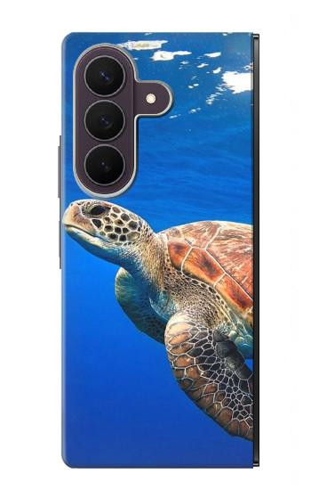 S3898 ウミガメ Sea Turtle Samsung Galaxy Z Fold 8 Ultra バックケース、フリップケース・カバー