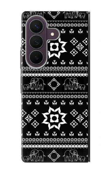 S3932 エレファントパンツの柄 Elephant Pants Pattern Samsung Galaxy Z Fold 8 Ultra バックケース、フリップケース・カバー