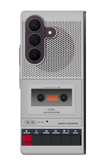 S3953 ビンテージ カセット プレーヤーのグラフィック Vintage Cassette Player Graphic Samsung Galaxy Z Fold 8 Ultra バックケース、フリップケース・カバー