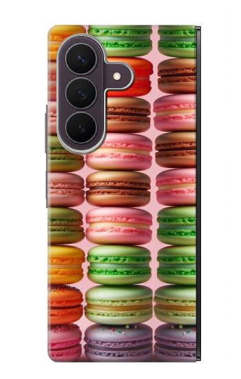 S3974 カラフルなマカロン Colorful Macaron Samsung Galaxy Z Fold 8 Ultra バックケース、フリップケース・カバー