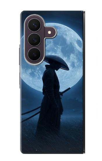 S4034 侍の月夜 Samurai Moon Night Samsung Galaxy Z Fold 8 Ultra バックケース、フリップケース・カバー