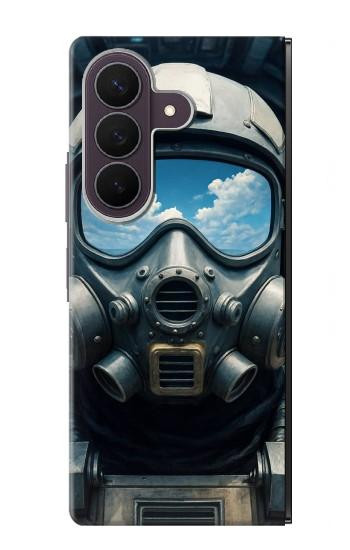 S4038 戦闘機パイロット Fighter Pilot Samsung Galaxy Z Fold 8 Ultra バックケース、フリップケース・カバー