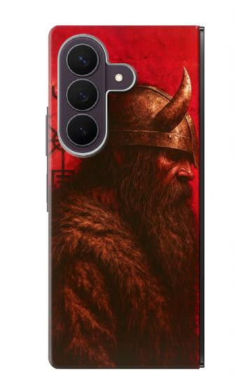 S4039 バイキングの戦士 Viking Warrior Samsung Galaxy Z Fold 8 Ultra バックケース、フリップケース・カバー