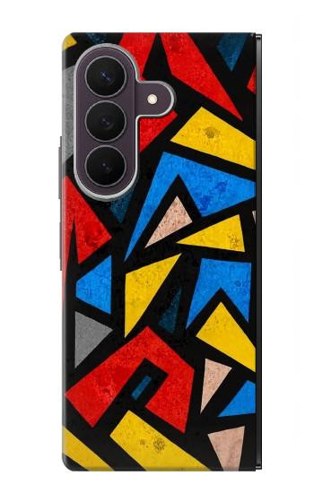 S4044 ストリートアートの抽象的なグラフィック Street Art Abstract Graphics Samsung Galaxy Z Fold 8 Ultra バックケース、フリップケース・カバー