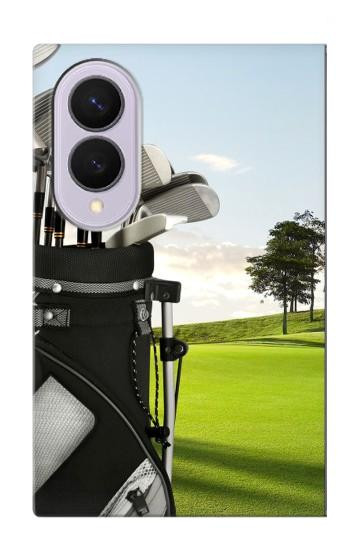 S0067 ゴルフ Golf Samsung Galaxy Z Fold 8 バックケース、フリップケース・カバー