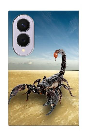 S0150 砂漠のサソリ Desert Scorpion Samsung Galaxy Z Fold 8 バックケース、フリップケース・カバー