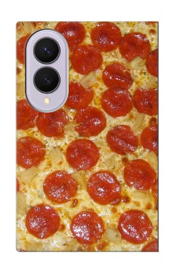 S0236 ピザ Pizza Samsung Galaxy Z Fold 8 バックケース、フリップケース・カバー