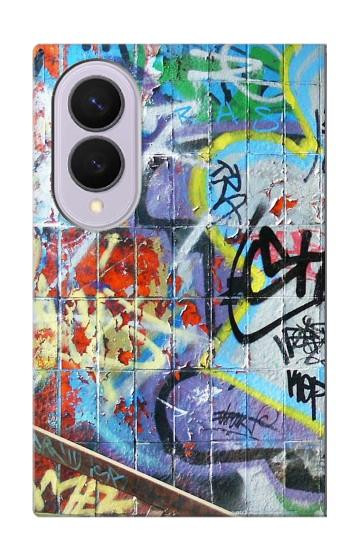 S0588 ウォールグラフィティ Wall Graffiti Samsung Galaxy Z Fold 8 バックケース、フリップケース・カバー