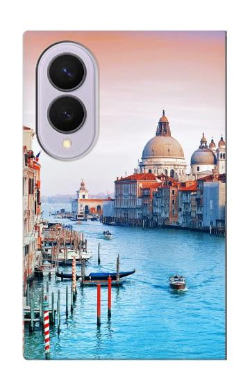 S0982 ヴェネツィア イタリア Beauty of Venice Italy Samsung Galaxy Z Fold 8 バックケース、フリップケース・カバー