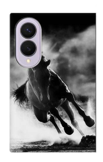 S1860 走る馬 Running Horse Samsung Galaxy Z Fold 8 バックケース、フリップケース・カバー