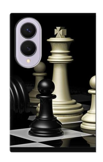 S2262 キング チェス Chess King Samsung Galaxy Z Fold 8 バックケース、フリップケース・カバー
