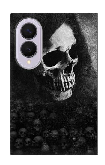 S3333 デス・スカル・死神 Death Skull Grim Reaper Samsung Galaxy Z Fold 8 バックケース、フリップケース・カバー