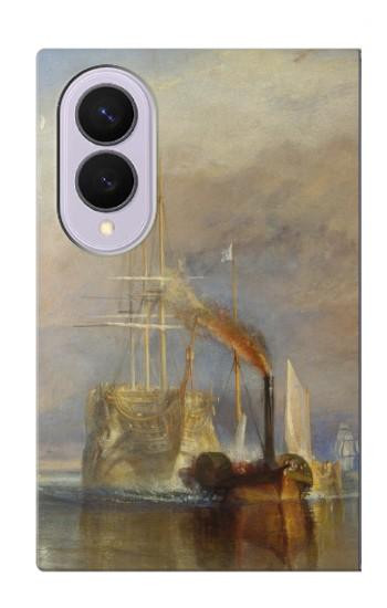 S3338 J. M. W.  J. M. W. Turner The Fighting Temeraire Samsung Galaxy Z Fold 8 バックケース、フリップケース・カバー