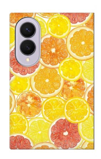 S3408 レモン Lemon Samsung Galaxy Z Fold 8 バックケース、フリップケース・カバー