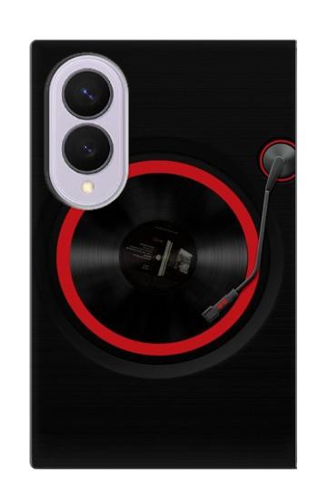 S3531 スピニングレコードプレーヤー Spinning Record Player Samsung Galaxy Z Fold 8 バックケース、フリップケース・カバー