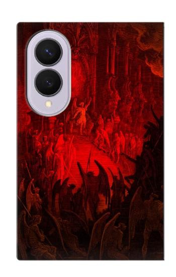 S3583 パラダイスロストサタン Paradise Lost Satan Samsung Galaxy Z Fold 8 バックケース、フリップケース・カバー
