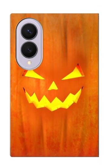 S3828 カボチャハロウィーン Pumpkin Halloween Samsung Galaxy Z Fold 8 バックケース、フリップケース・カバー