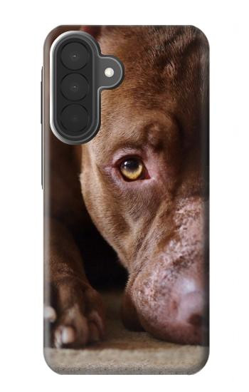 S0519 ピットブルの顔 PitBull Face Samsung Galaxy A27 バックケース、フリップケース・カバー