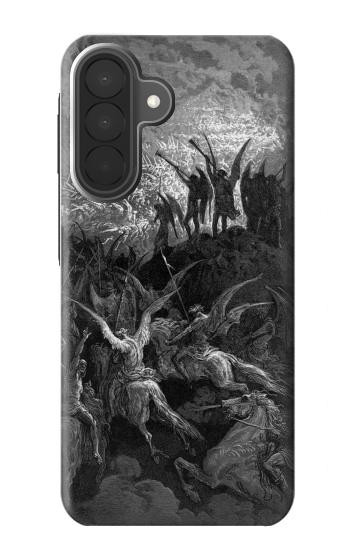 S1026 ギュスターヴ・ドレ 失楽園 Gustave Dore Paradise Lost Samsung Galaxy A27 バックケース、フリップケース・カバー