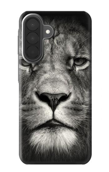 S1352 ライオンの顔 Lion Face Samsung Galaxy A27 バックケース、フリップケース・カバー