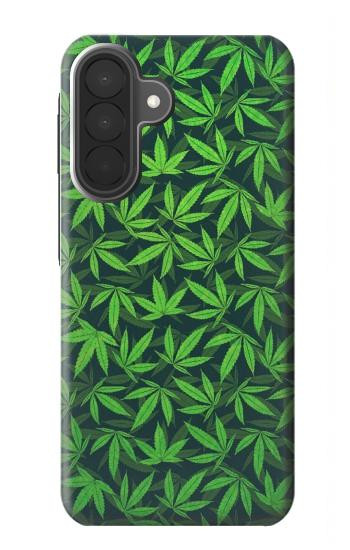 S2666 マリファナ柄 Marijuana Pattern Samsung Galaxy A27 バックケース、フリップケース・カバー