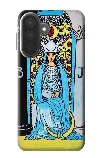 S2837 タロットカード 女教皇 The High Priestess Vintage Tarot Card Samsung Galaxy A27 バックケース、フリップケース・カバー