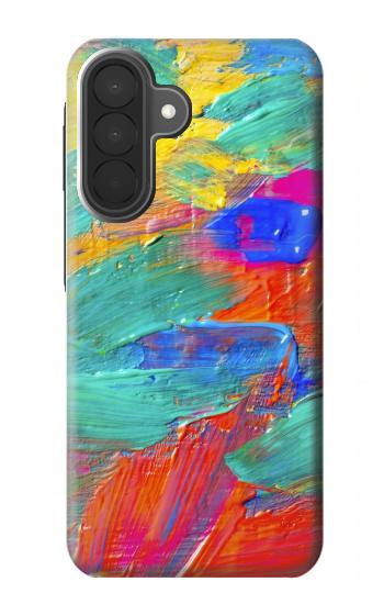 S2942 ブラシ絵画 Brush Stroke Painting Samsung Galaxy A27 バックケース、フリップケース・カバー