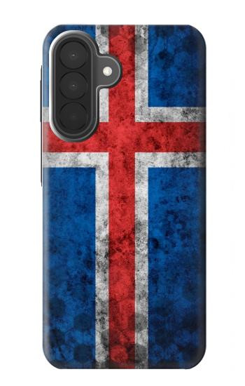 S3000 アイスランドサッカー Iceland Football Soccer Flag Samsung Galaxy A27 バックケース、フリップケース・カバー