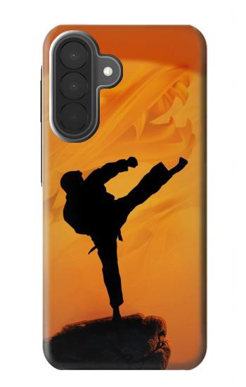 S3024 空手の戦闘機 Karate Fighter Samsung Galaxy A27 バックケース、フリップケース・カバー