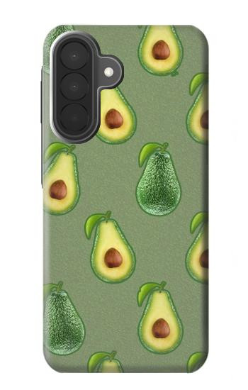S3285 アボカドパターン Avocado Fruit Pattern Samsung Galaxy A27 バックケース、フリップケース・カバー