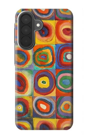 S3409 正方形の同心円 Squares Concentric Circles Samsung Galaxy A27 バックケース、フリップケース・カバー