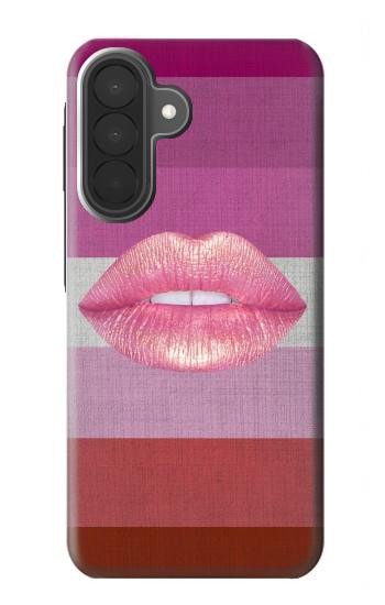 S3473 LGBTレズビアン旗 LGBT Lesbian Flag Samsung Galaxy A27 バックケース、フリップケース・カバー