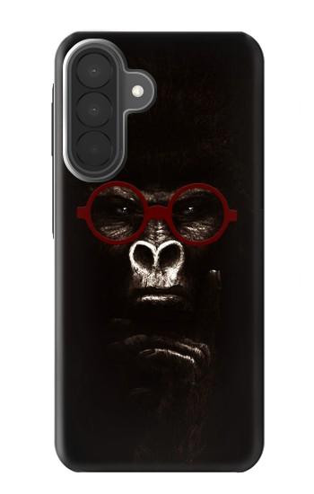 S3529 思考ゴリラ Thinking Gorilla Samsung Galaxy A27 バックケース、フリップケース・カバー