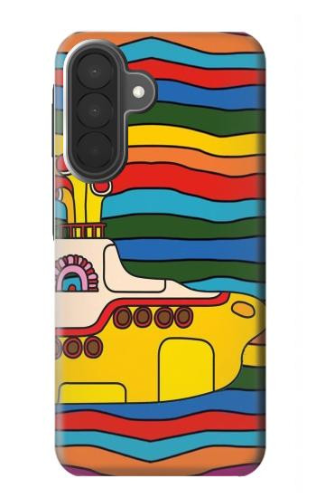 S3599 ヒッピーサブマリン Hippie Submarine Samsung Galaxy A27 バックケース、フリップケース・カバー