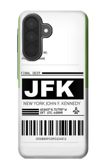 S3664 航空会社の旅行手荷物ラベル Airline Travel Luggage Label Samsung Galaxy A27 バックケース、フリップケース・カバー