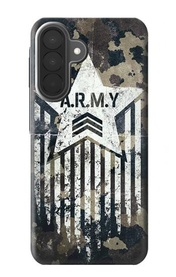 S3666 陸軍迷彩迷彩 Army Camo Camouflage Samsung Galaxy A27 バックケース、フリップケース・カバー