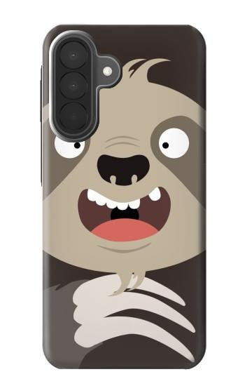 S3855 ナマケモノの顔の漫画 Sloth Face Cartoon Samsung Galaxy A27 バックケース、フリップケース・カバー