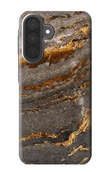 S3886 灰色の大理石の岩 Gray Marble Rock Samsung Galaxy A27 バックケース、フリップケース・カバー