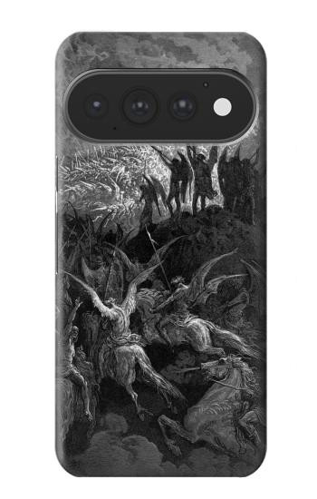 S1026 ギュスターヴ・ドレ 失楽園 Gustave Dore Paradise Lost Google Pixel 11, 11 Pro バックケース、フリップケース・カバー