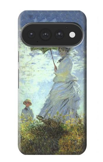S2415 クロード・モネ パラソルを持つ女性 Claude Monet Woman with a Parasol Google Pixel 11, 11 Pro バックケース、フリップケース・カバー