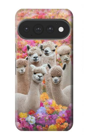 S3916 アルパカファミリー ベビーアルパカ Alpaca Family Baby Alpaca Google Pixel 11, 11 Pro バックケース、フリップケース・カバー