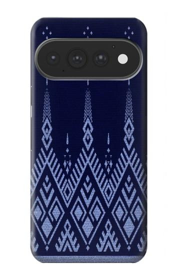S3950 テキスタイル タイ ブルー パターン Textile Thai Blue Pattern Google Pixel 11, 11 Pro バックケース、フリップケース・カバー