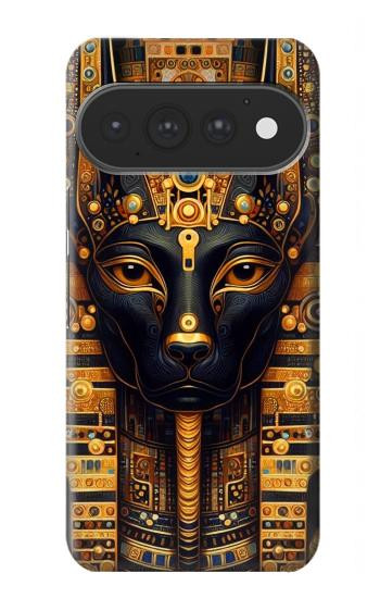 S3992 金と黒のアヌビス Gold Black Anubis Google Pixel 11, 11 Pro バックケース、フリップケース・カバー