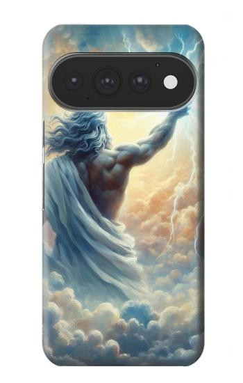 S4028 ゼウス神 雷の力 Zeus God Thunder Power Google Pixel 11, 11 Pro バックケース、フリップケース・カバー