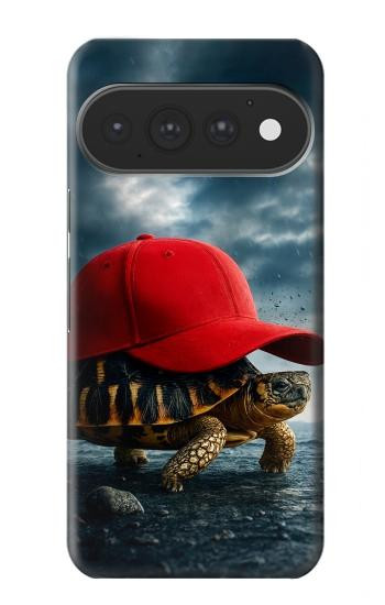 S4056 マダガスカルのカメの赤い帽子 Madagascar Turtle Red Cap Google Pixel 11, 11 Pro バックケース、フリップケース・カバー