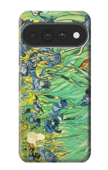 S0210 フィンセント・ファン・ゴッホ アイリスの花 Van Gogh Irises Google Pixel 11 Pro XL バックケース、フリップケース・カバー