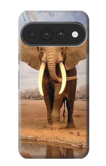 S0310 アフリカゾウ African Elephant Google Pixel 11 Pro XL バックケース、フリップケース・カバー