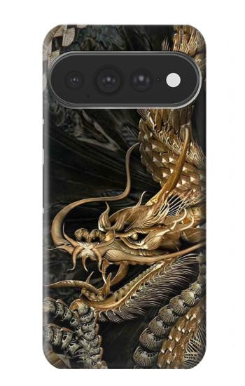 S0426 ゴールドドラゴン Gold Dragon Google Pixel 11 Pro XL バックケース、フリップケース・カバー