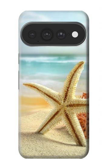 S1117 ビーチのヒトデ Starfish on the Beach Google Pixel 11 Pro XL バックケース、フリップケース・カバー