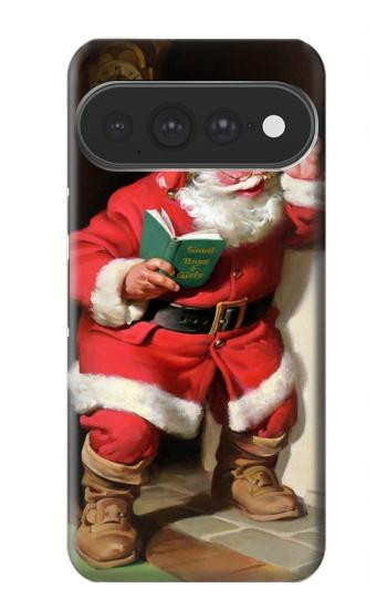 S1417 サンタクロースメリークリスマス Santa Claus Merry Xmas Google Pixel 11 Pro XL バックケース、フリップケース・カバー